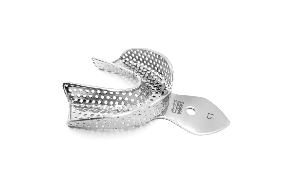 SafeDent Perforated VPS Impression Trays – Disposable, Autoclavable – Choose Size & Pack (12 Bags) - View #3