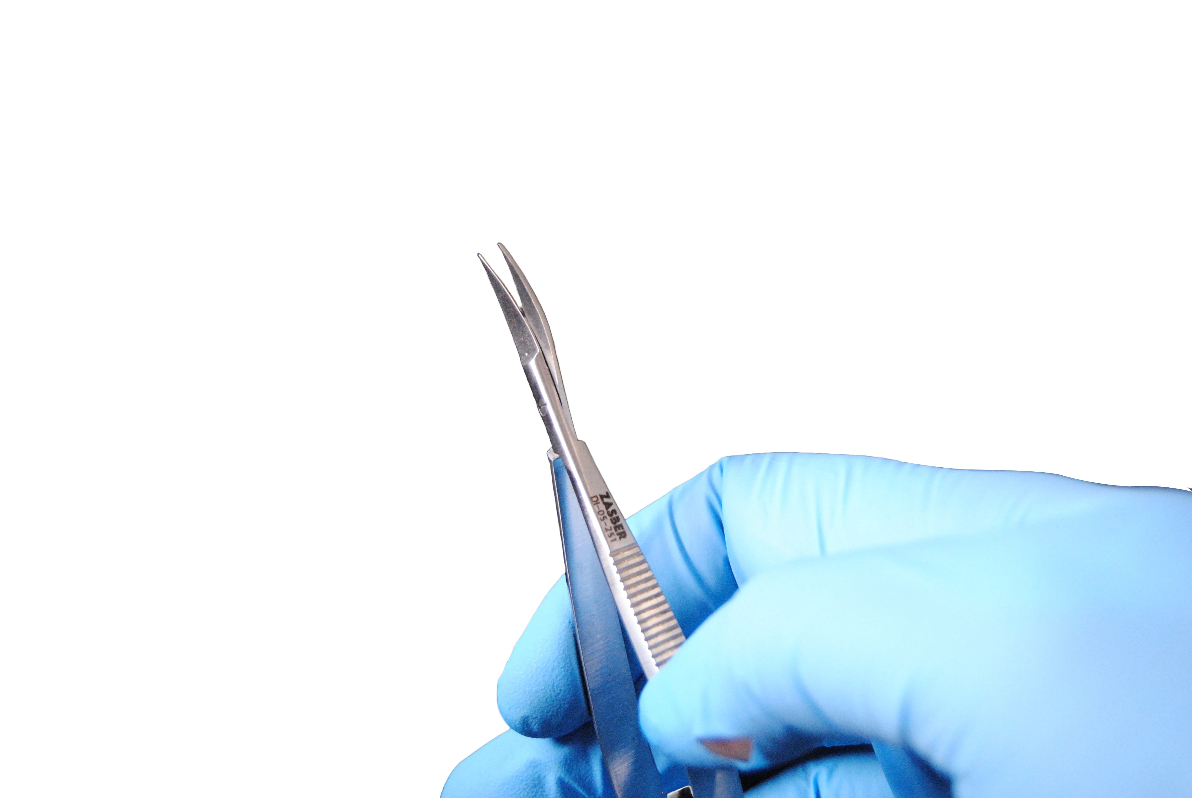 Surgical Spring Scissors (Curved) – Zasber
